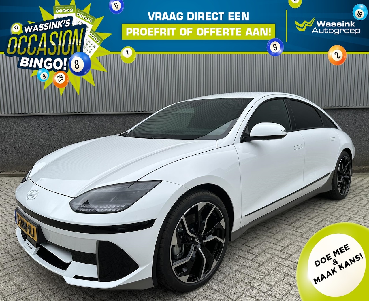 Hyundai IONIQ 6 - 77,4 kWh 229pk RWD Connect | Launch Pack | 800V ultrasnelladen | Standaard rijk uitgerust! - AutoWereld.nl