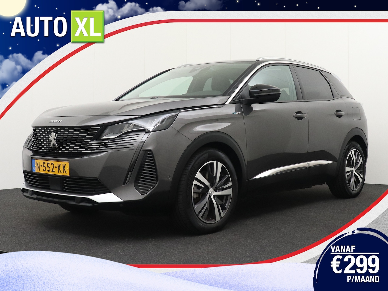 Peugeot 3008 - 1.6 292 PK PHEV Allure Half-Leder Adapt.Cruise Camera Dodehoek - AutoWereld.nl