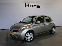 Nissan Micra - 1.2 Acenta Clima Airco Trekhaak APK tot 28-10-2026. All in Prijs Inruil Mogelijk