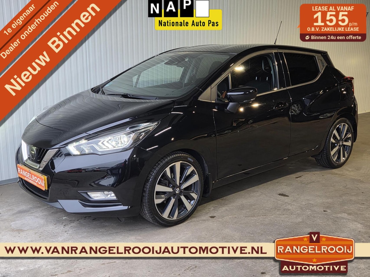 Nissan Micra - 0.9 IG-T Tekna 0.9 IG-T Tekna, LED kopl., Bose, stoelverw., cruise, clima, 17" lmv, camera - AutoWereld.nl