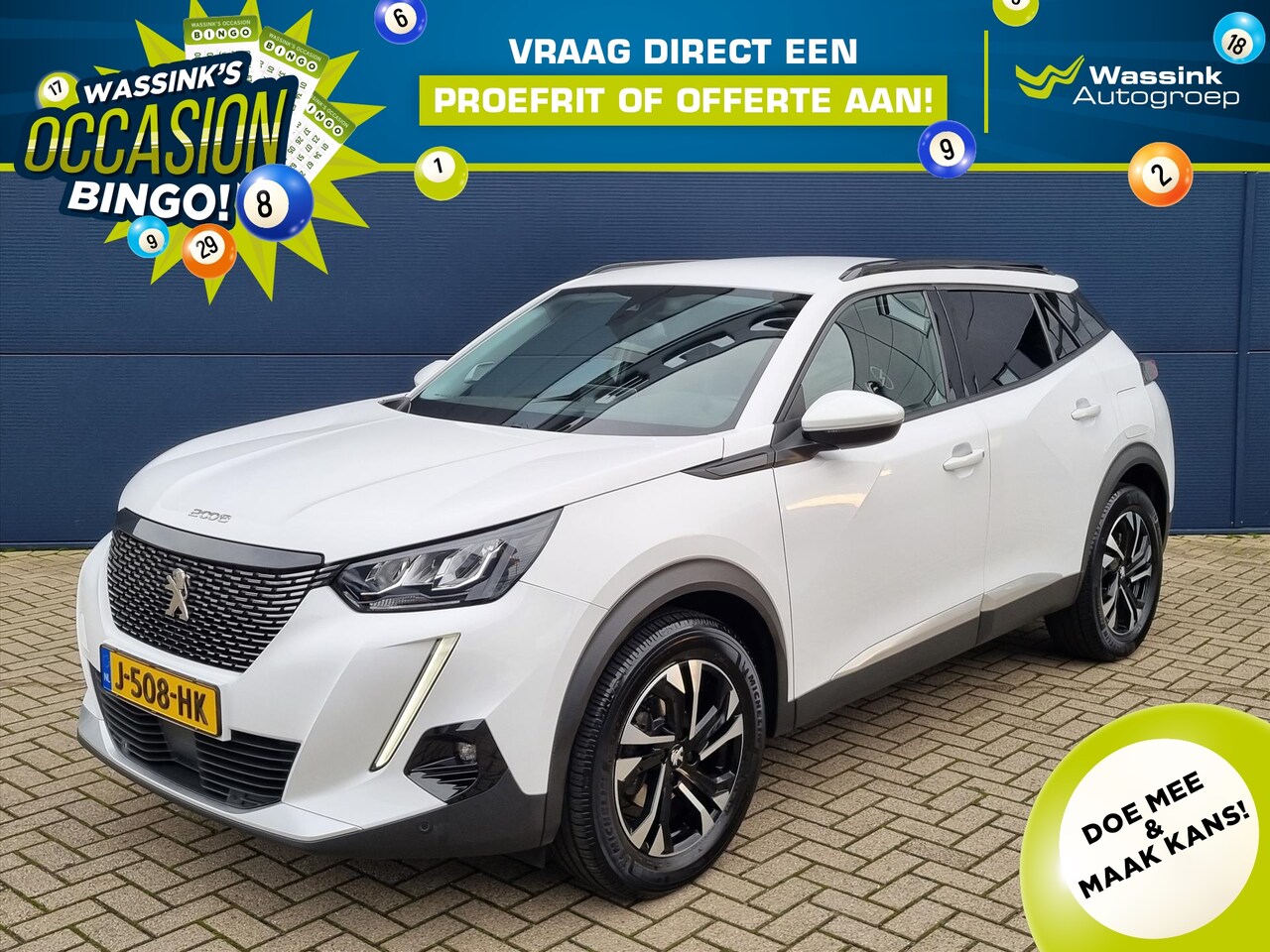 Peugeot 2008 - 1.2 Turbo 100pk Blue Lease Allure | Climate Control | Navigatie | Camera | Apple Carplay | - AutoWereld.nl