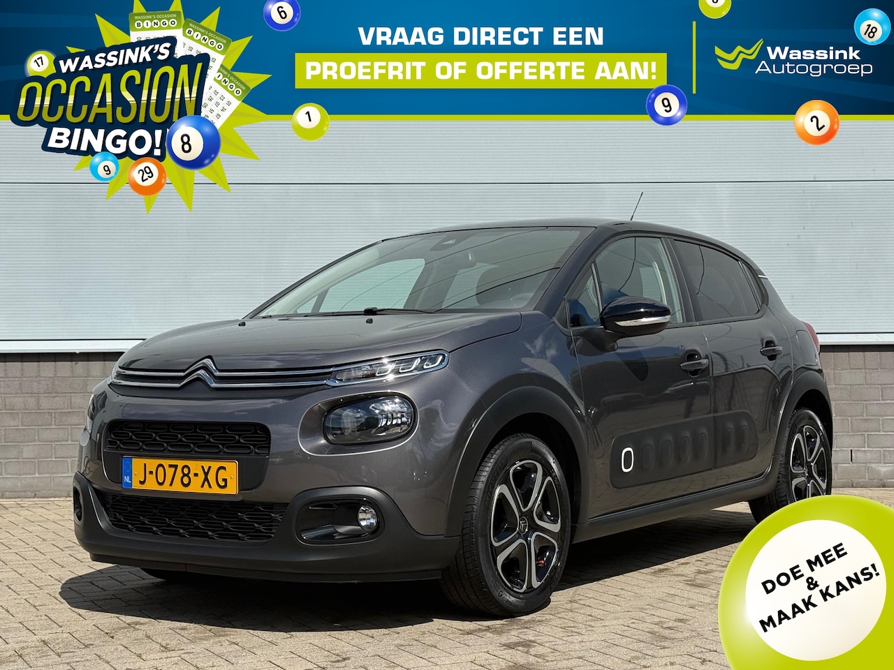 Citroën C3 - 1.2 83 pk Feel | Navigatie | Airco | Parkeersensoren | Cruise Control | Bluetooth | DAB+ - AutoWereld.nl