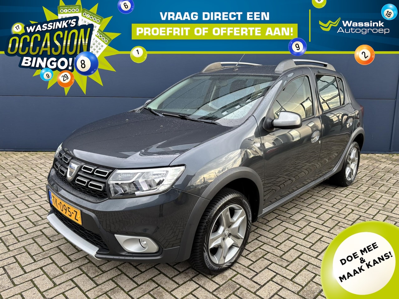 Dacia Sandero Stepway - 90pk Bi-Fuel | Navigatie | Parkeercamera | Cruise control | Parkeersensoren | Airco | All- - AutoWereld.nl