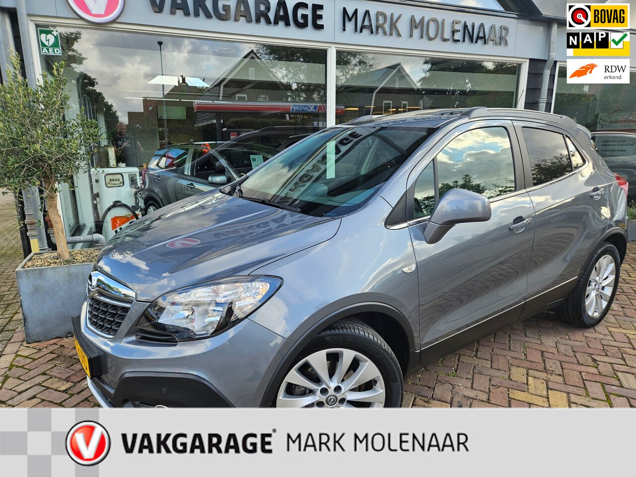 Opel Mokka - 1.4 T Cosmo nederlandse auto!!schuifkanteldak,leder interieur!! - AutoWereld.nl
