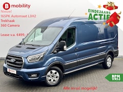 Ford Transit - 350 2.0 TDCI 165PK L3H2 Limited Nieuw Type Automaat Trekhaak 2.800kg | UNIEK* | Trekhaak 2
