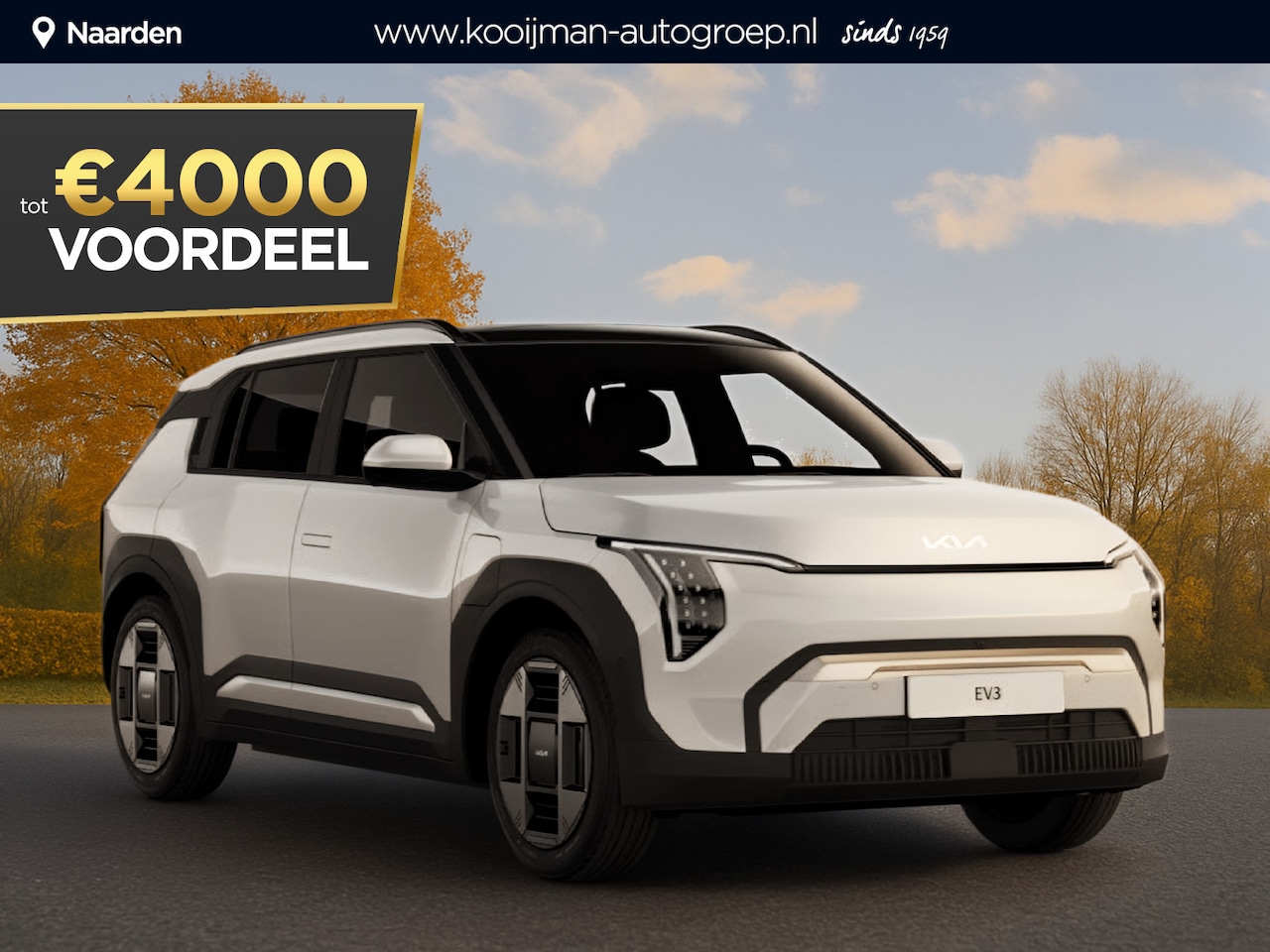 Kia EV3 - Air 58.3 kWh €32.995,- RIJKLAAR! Nu €4.000,- voordeel! Nu extra scherp geprijsd! - AutoWereld.nl