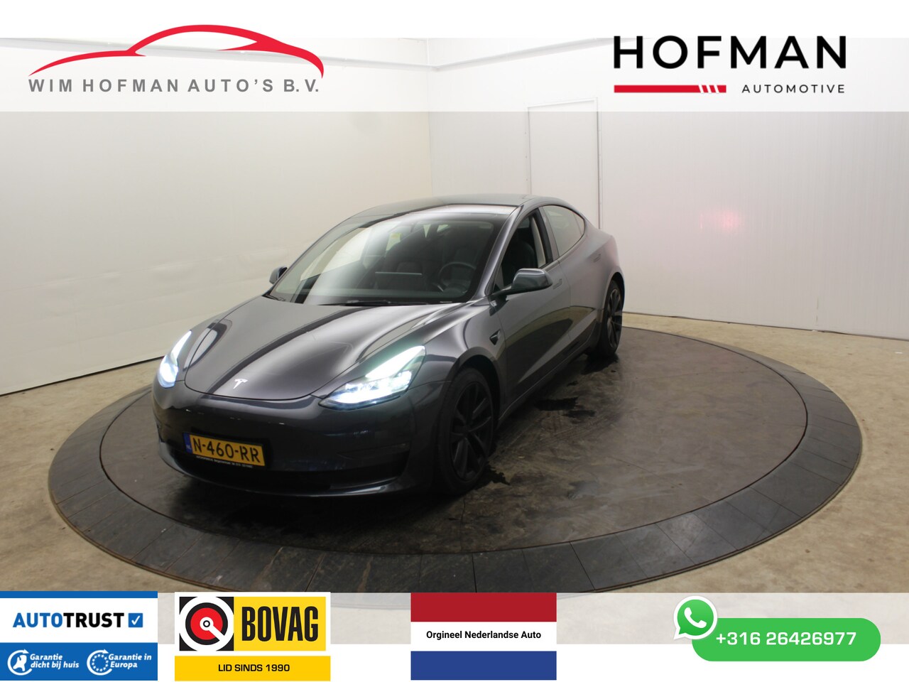 Tesla Model 3 - Long Range RWD Long Range AWD 75 kWh Cam El-Stoelen + Aklep Leder - AutoWereld.nl