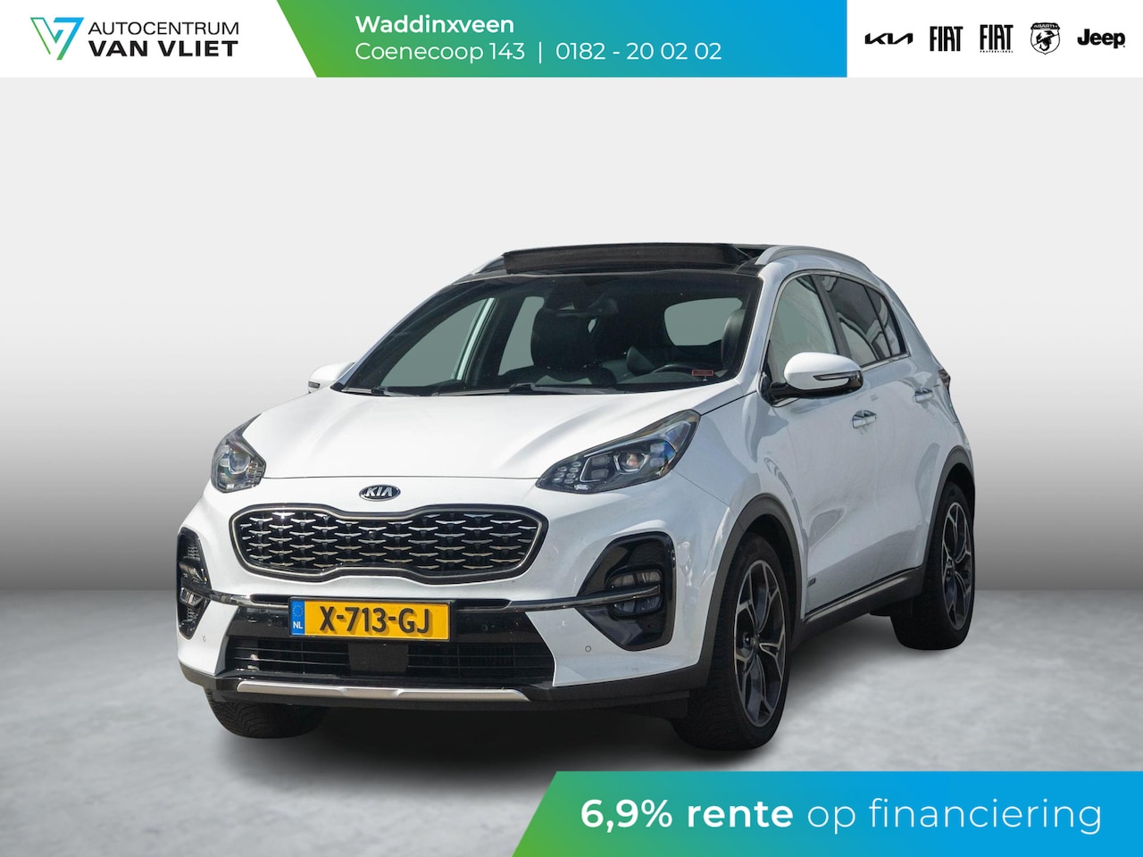 Kia Sportage - 1.6 T-GDI 4WD GT-Line PlusLine l Stoel verwarming en ventilatie l 360 camera l lederen bek - AutoWereld.nl
