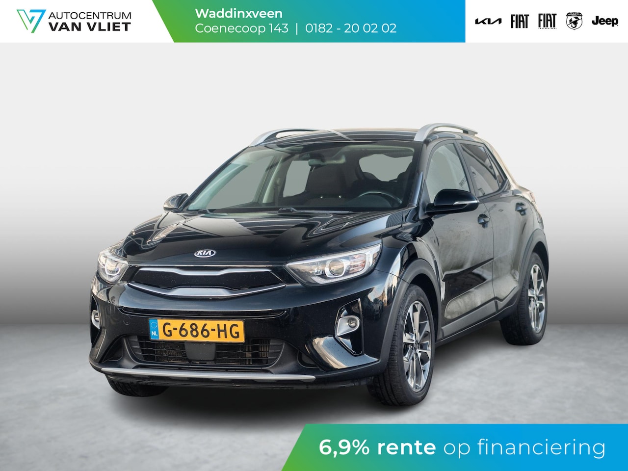 Kia Stonic - 1.0 T-GDi DynamicPlusLine Automaat l Navigatie l Apple carplay en android auto l - AutoWereld.nl