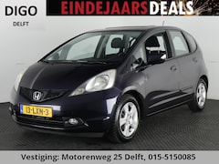 Honda Jazz - 1.4 COMFORT AUTOMAAT SCHUIFDAK PARKEERSENSOREN. TREKHAAK. LM VELGEN.AUTOMATISCHE AIRCO
