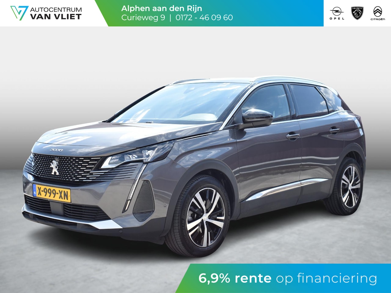 Peugeot 3008 - 1.2 Hybrid 136 GT 360 CAMERA MET SENSOREN | NAVIGATIE & CARPLAY | E.C.C. | - AutoWereld.nl