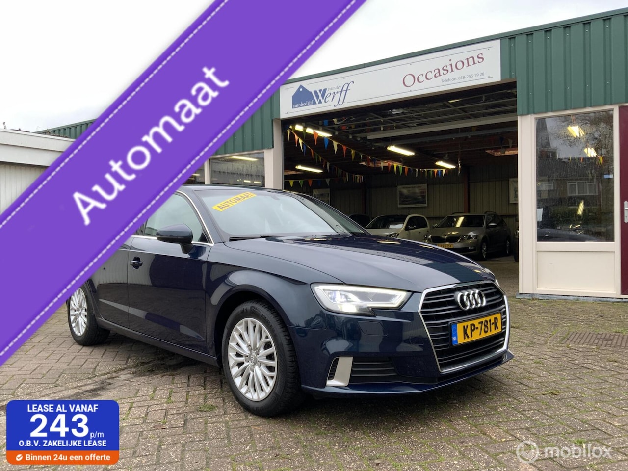 Audi A3 Sportback - 1.0 TFSI Sport 1.0 TFSI Sport, Nav, Cruise, Xenon, Automaat, Sport interieur. - AutoWereld.nl
