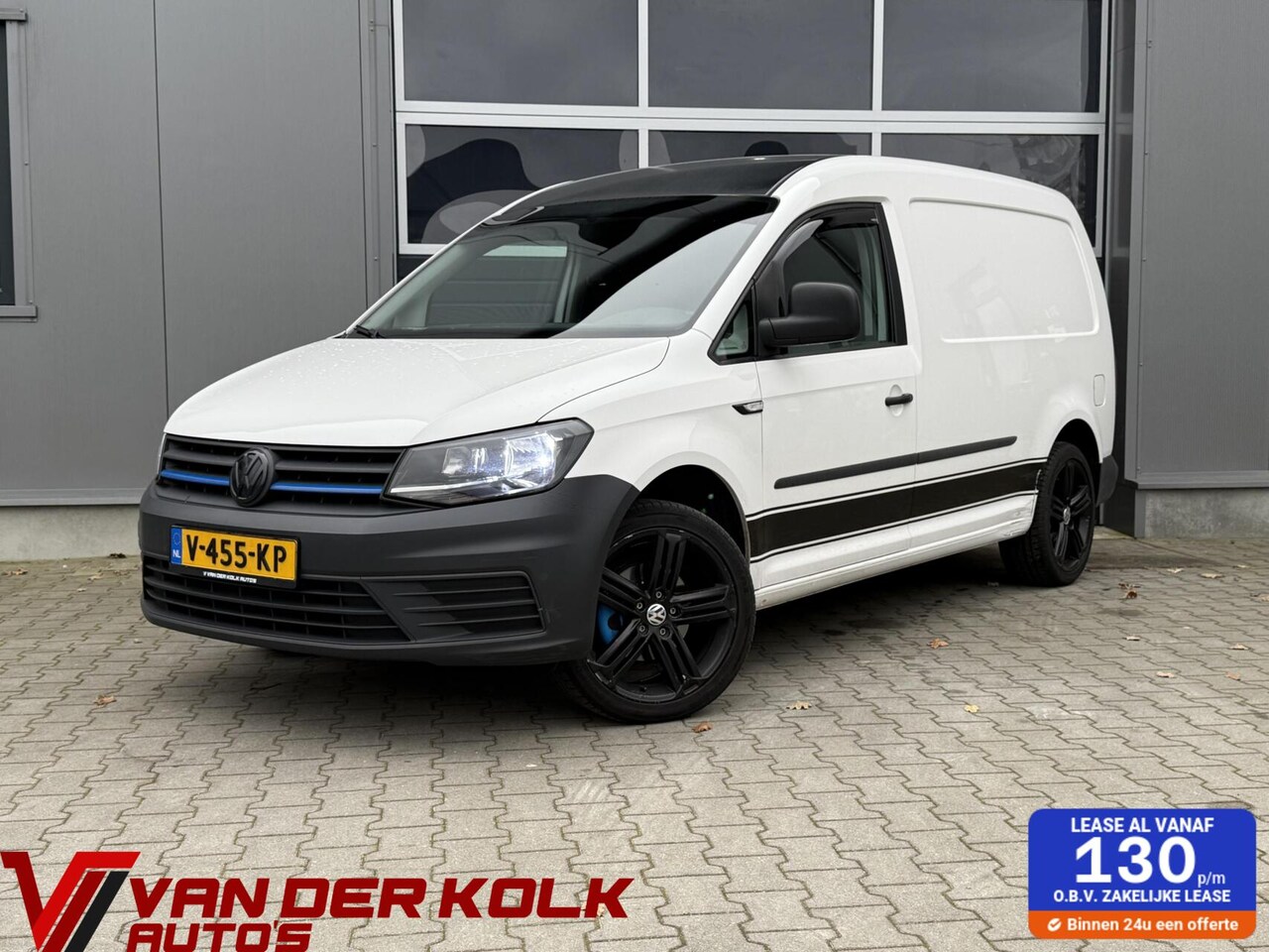 Volkswagen Caddy Maxi - Bestel 2.0 TDI L2H1 BMT Comfortline Nieuwe D-Riem Trekhaak Lichtmetaal Sensoren - AutoWereld.nl