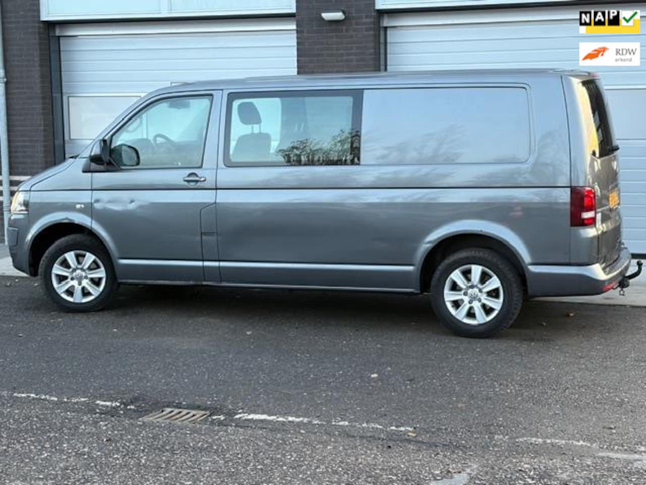 Volkswagen Transporter - 2.0 TDI L2H1 DC Comfortline volledig onderhoud - AutoWereld.nl