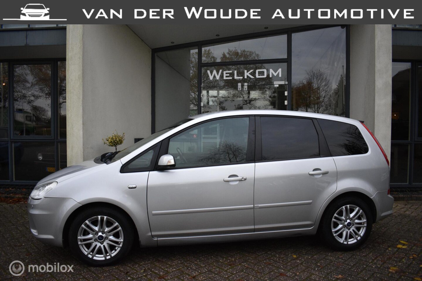 Ford C-Max - 1.8-16V Ghia '08 Clima|Cruise|Leder|Hoge instap! - AutoWereld.nl