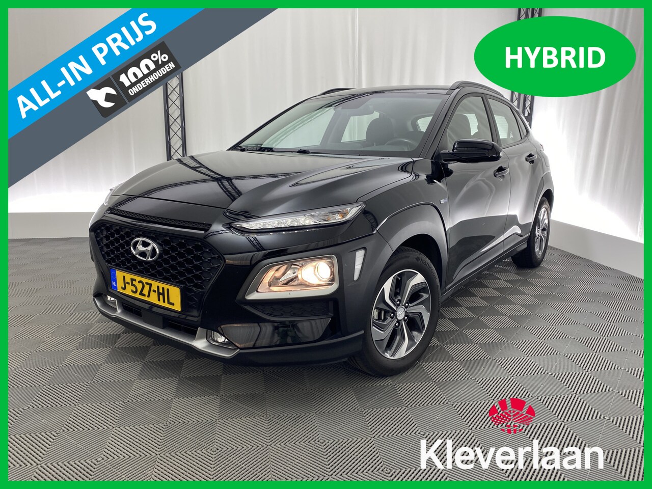 Hyundai Kona - 1.6 GDI HEV Comfort Automaat | Apple carplay | Trekhaak | Cruise adaptief | Navi | Camera - AutoWereld.nl