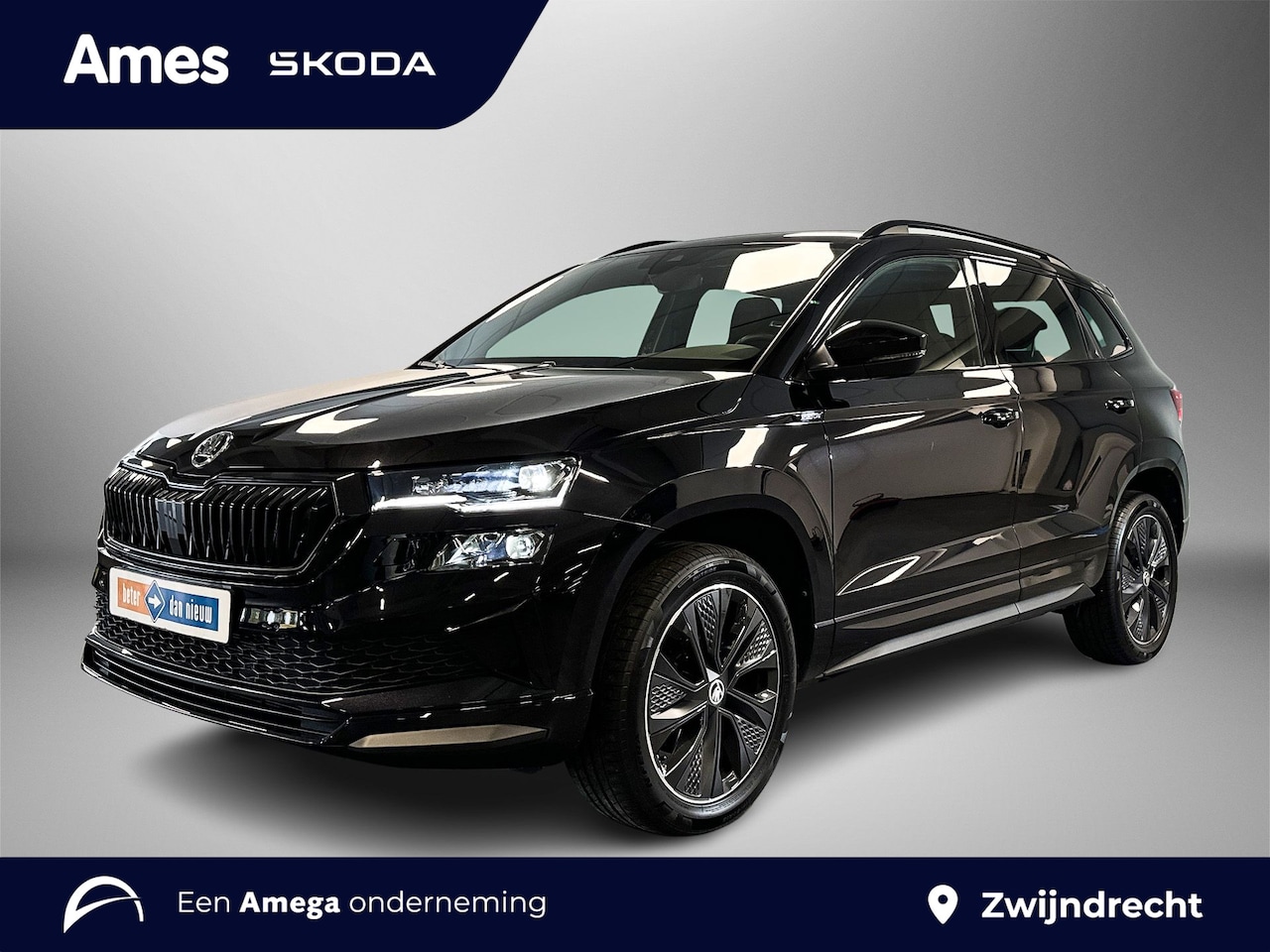 Skoda Karoq - 1.5 TSI 150pk DSG Sportline Adaptive Cruise Control / Full LED Matrix koplampen / Verwarmb - AutoWereld.nl