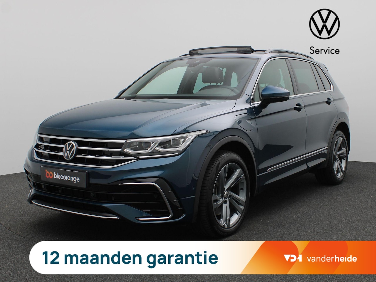 Volkswagen Tiguan - 1.4 TSI eHybrid R-Line Business+ 245PK DSG Pano-Schuifdak, 91% SOH, Elektr. Achterklep, Ke - AutoWereld.nl