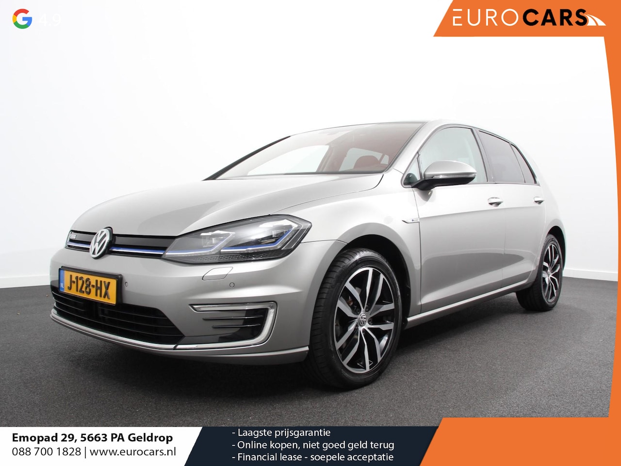 Volkswagen e-Golf - Navigatie  Climate Control  Adaptive Cruise Control  Camera  Parkeer sensoren  17" Lichtme - AutoWereld.nl