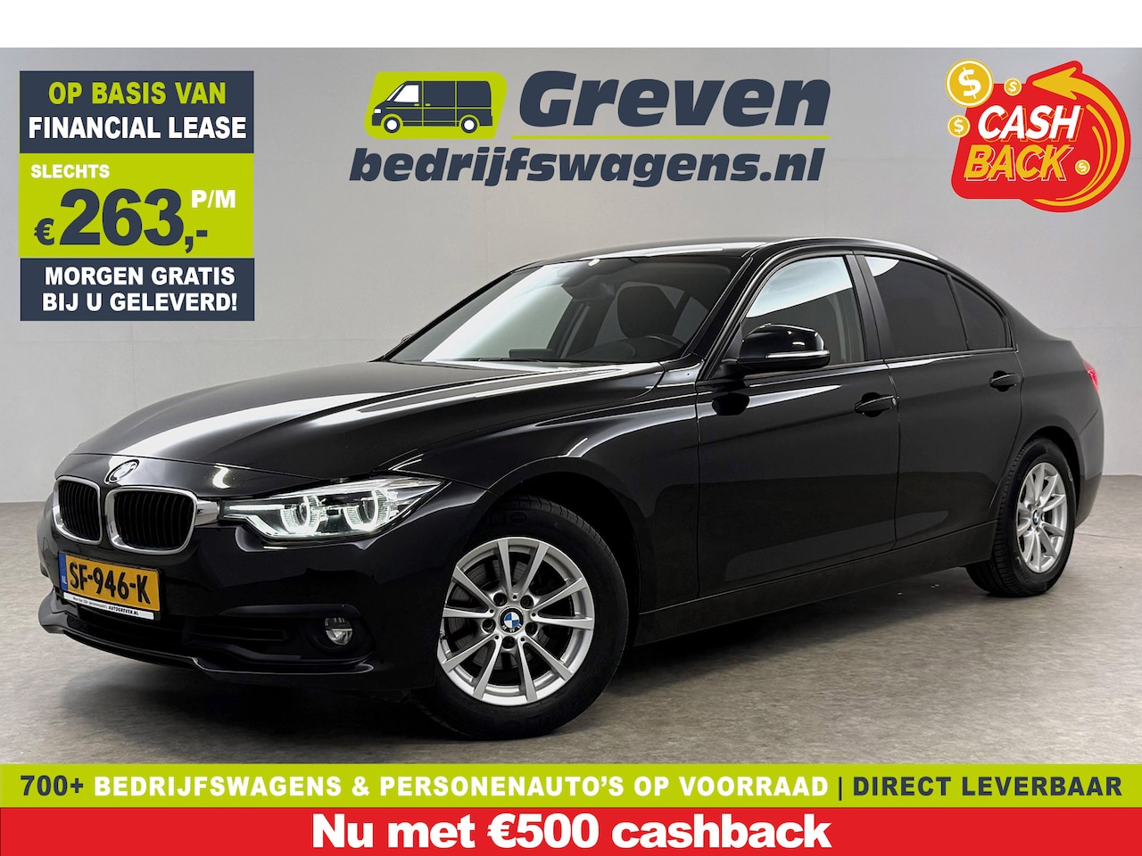 BMW 3-serie - 318i Executive | LED | Clima | Cruise | Navigatie | Parkeersens. | Stoelverw. | NAP - AutoWereld.nl
