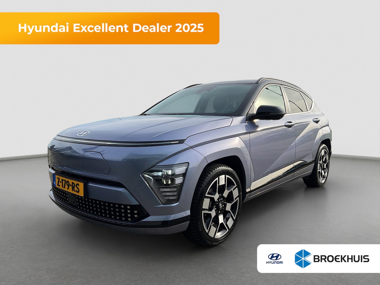 Hyundai Kona Electric - Premium 65.4 kWh 217pk | Leder | Adaptive cruise control | 360 graden camera | Dodehoek de - AutoWereld.nl