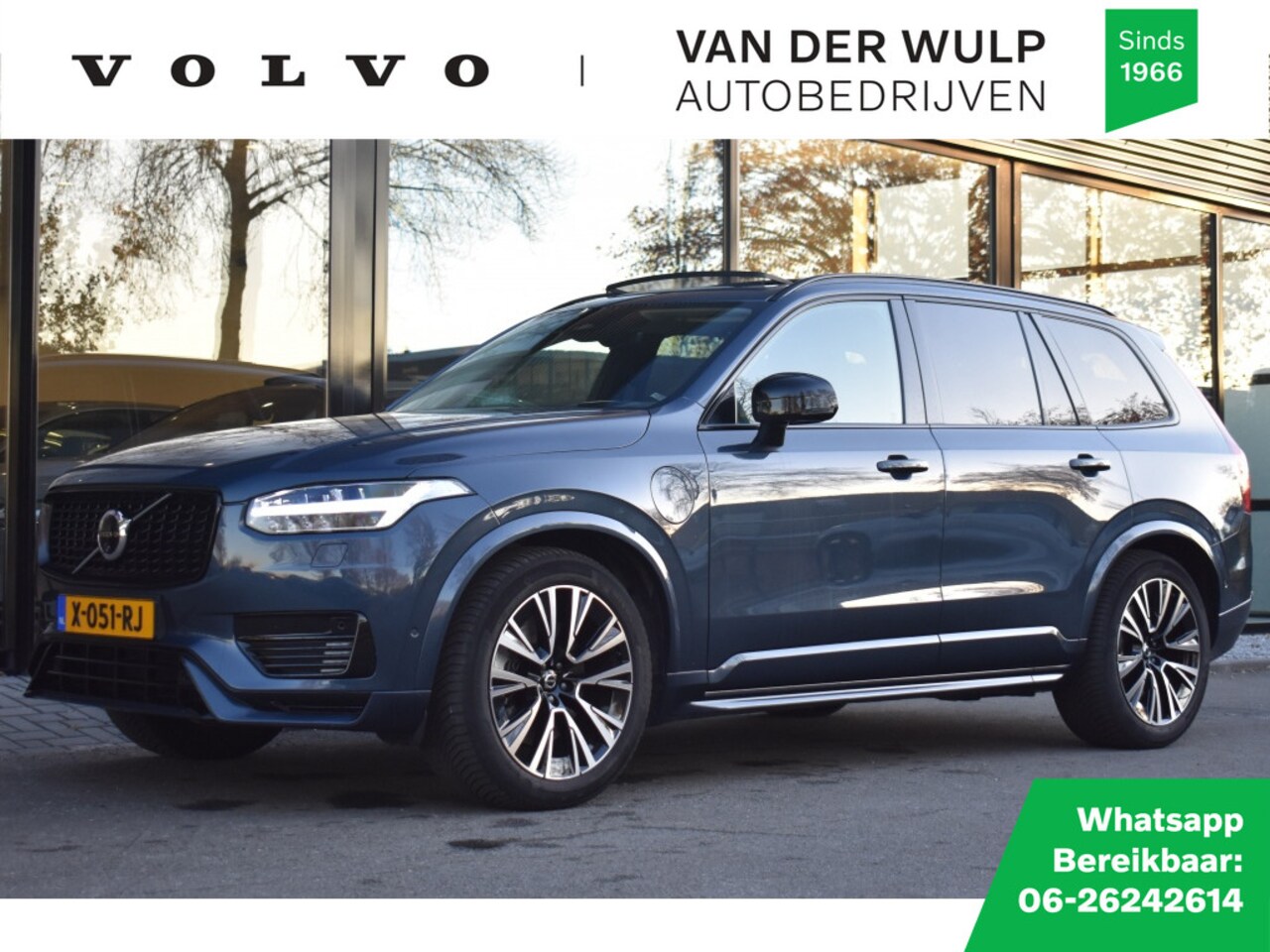 Volvo XC90 - T8 455pk AWD Ultimate Dark | Trekhaak | Luchtvering | 360 - AutoWereld.nl