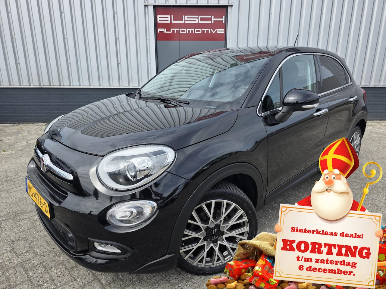Fiat 500 X - 1.4 Turbo MultiAir Lounge | AUTOMAAT | 2e EIG | - AutoWereld.nl