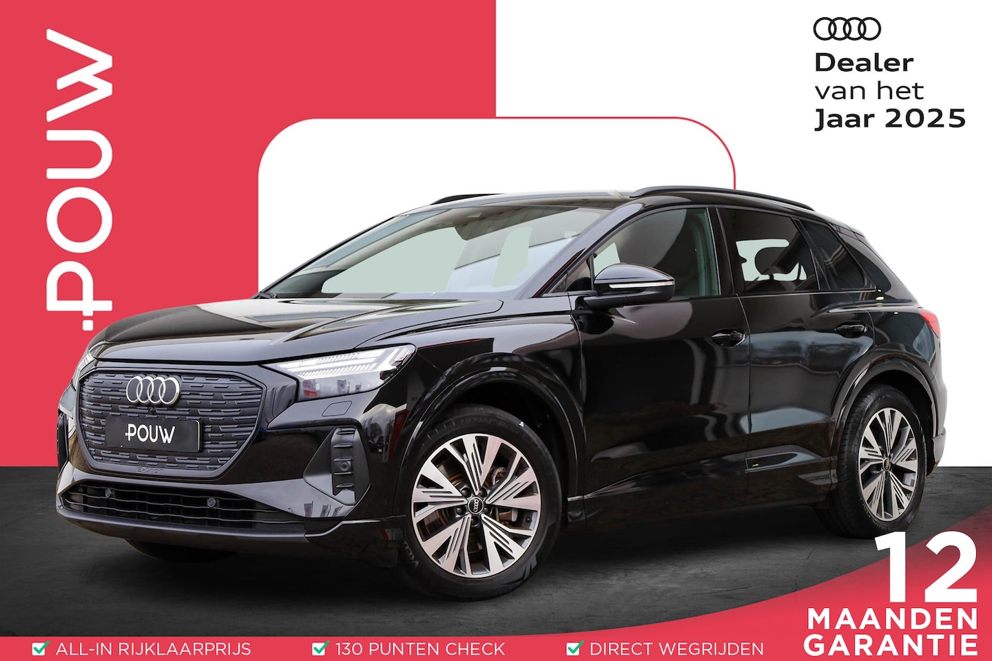 Audi Q4 e-tron - 40 204pk Launch Edition Advanced Plus 77 kWh | Trekhaak Wegklapbaar | Achteruitrijcamera | - AutoWereld.nl