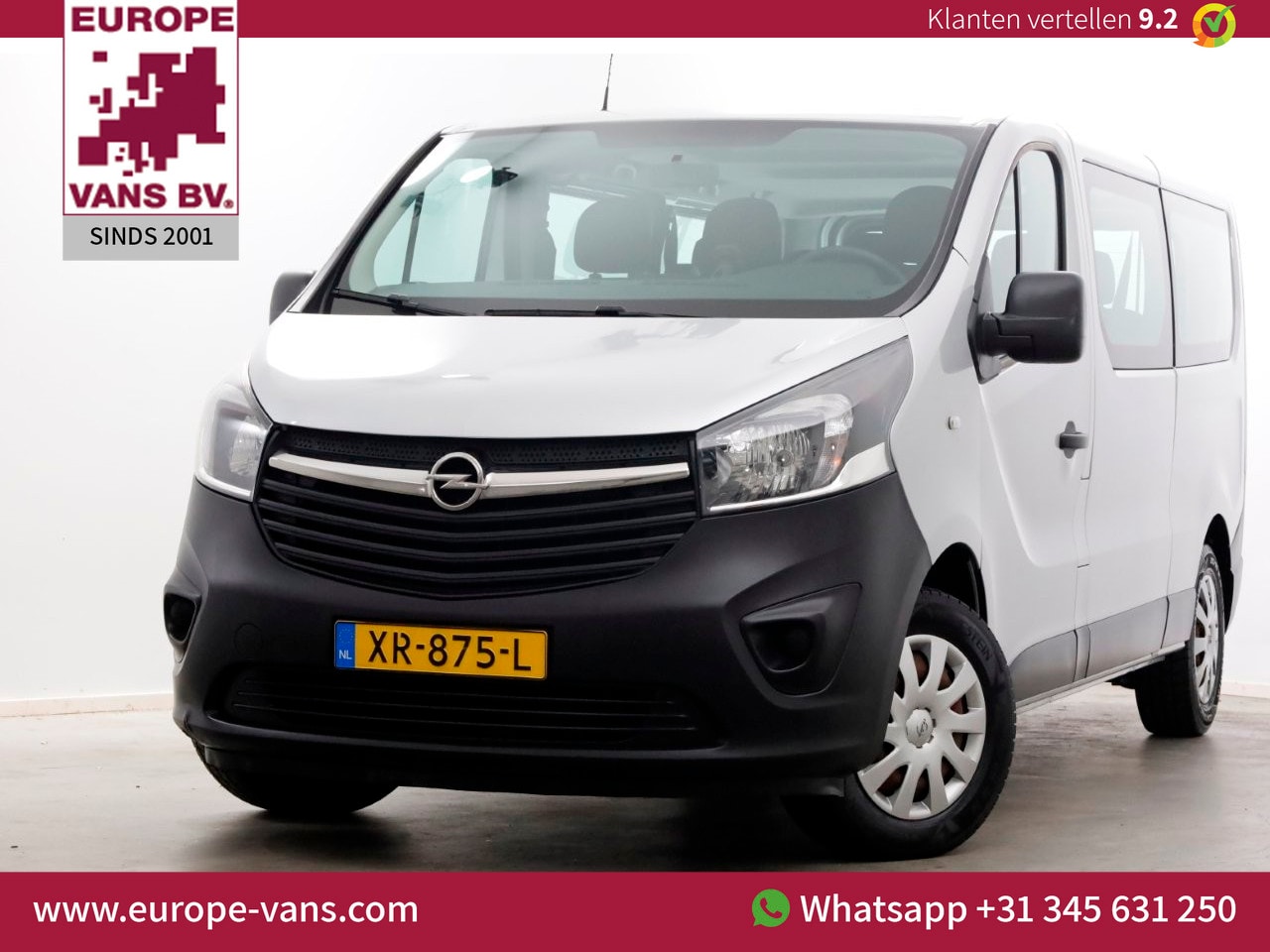 Opel Vivaro Combi - 1.6 CDTI 120pk E6 L2H1 Personenbus Incl BTW/BPM 02-2019 - AutoWereld.nl