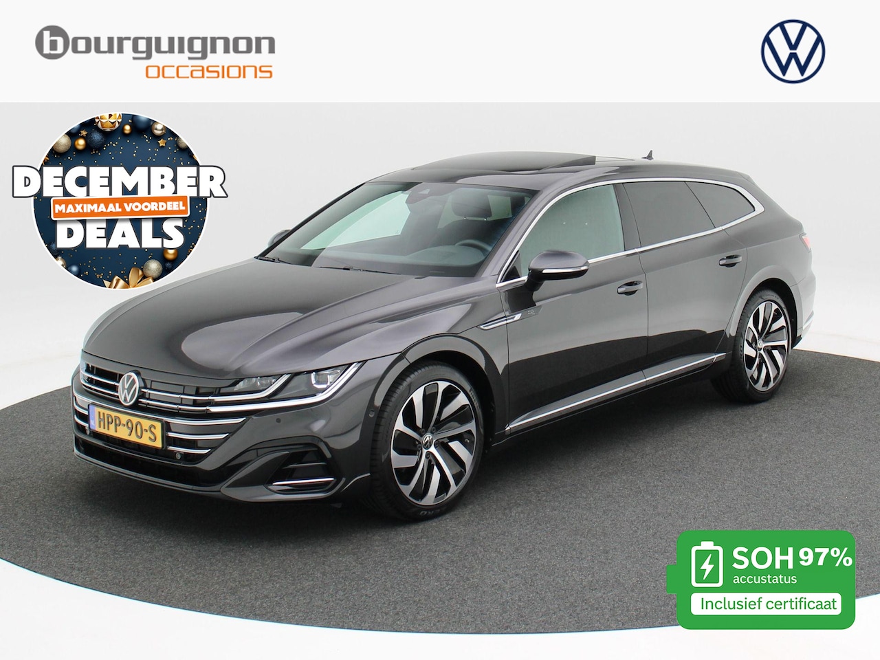 Volkswagen Arteon Shooting Brake - 1.4 TSi 218 Pk Automaat eHybrid R-Line Business+ | Head-Up | Full LED | 360° Camera | Trek - AutoWereld.nl