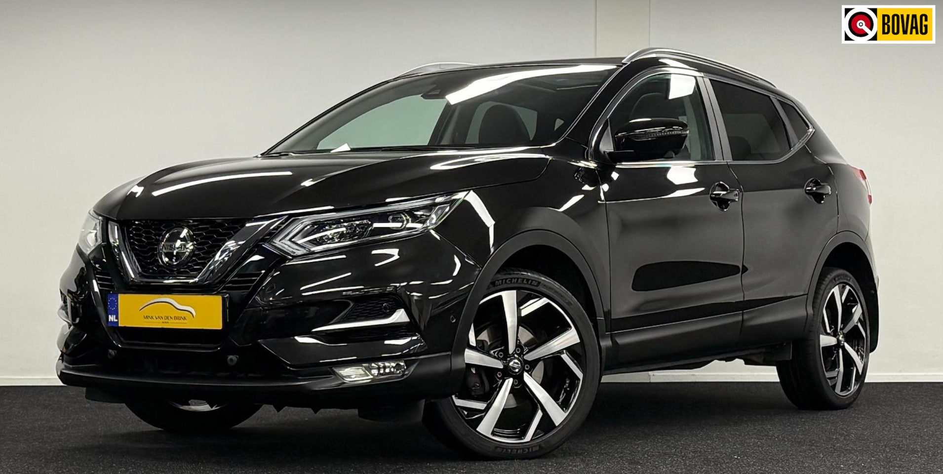 Nissan Qashqai - 1.3 DIG-T Tekna*Panodak*Navi*360cam*Leder*Carplay - AutoWereld.nl