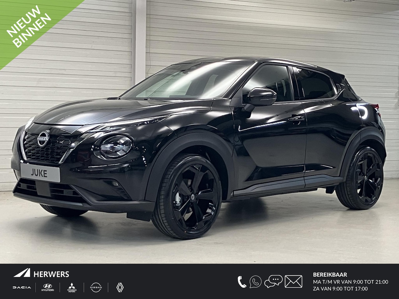 Nissan Juke - 1.6 Hybrid Tekna / €3500,- Eindejaarsvoordeel / Nieuw uit Voorraad Leverbaar / Lederen Bek - AutoWereld.nl