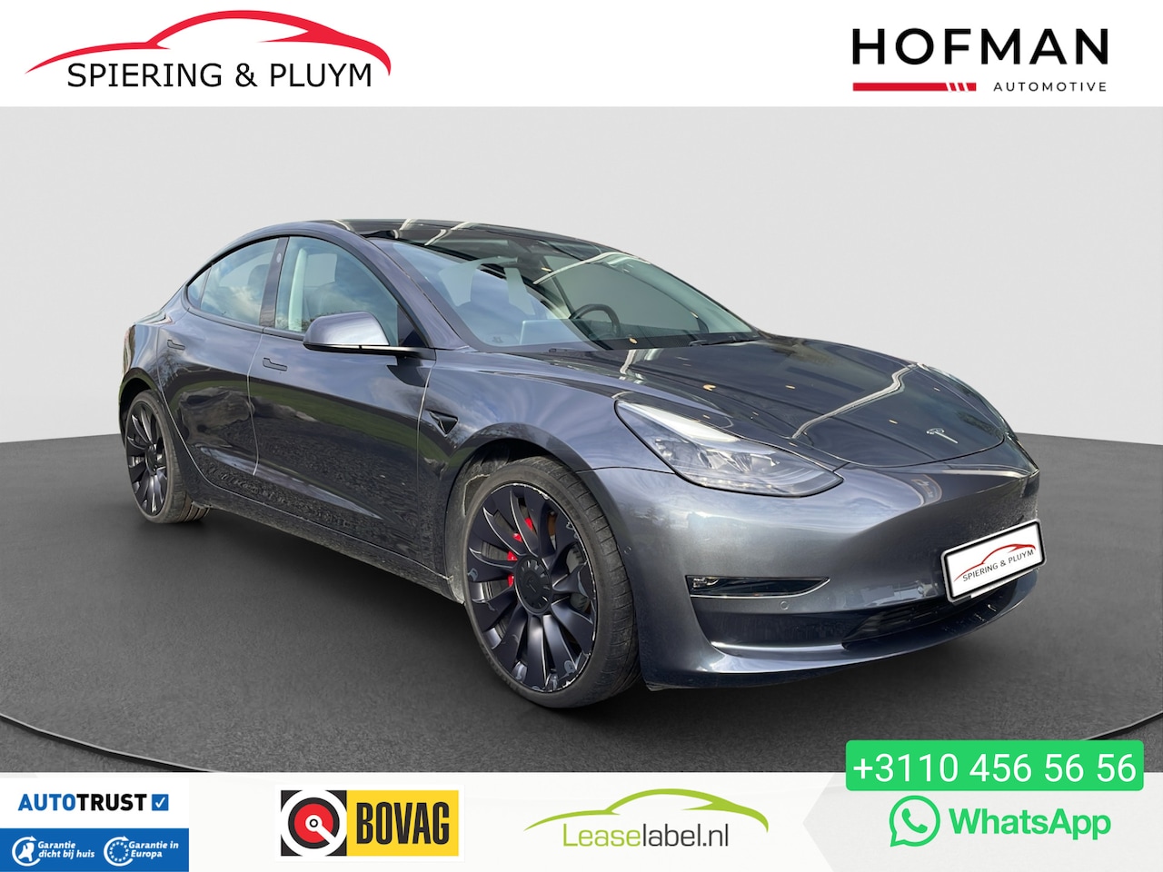 Tesla Model 3 - Performance AWD 75 kWh SOH 95% - AutoWereld.nl