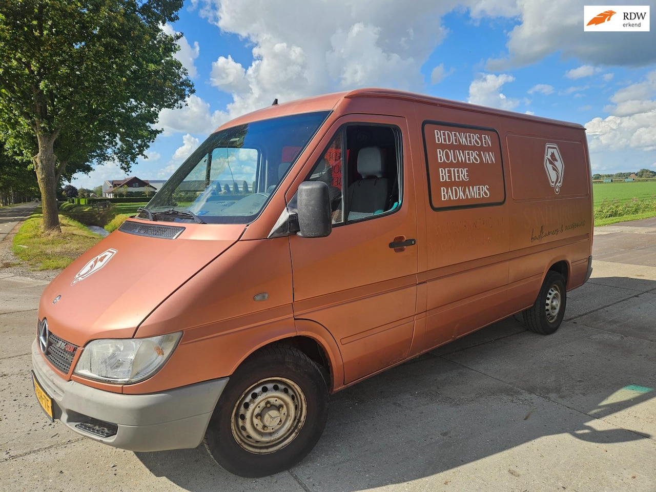 Mercedes-Benz Sprinter - 316 CDI 2.7 355/ 5 cilinders/ bj 2003/ full automatic/ dubbelcabine - AutoWereld.nl