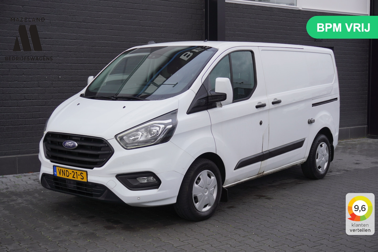 Ford Transit Custom - 2.0 TDCI 130PK Automaat 2x Schuifdeur EURO 6 - Airco - Navi - Cruise - €11.900,- Excl. - AutoWereld.nl