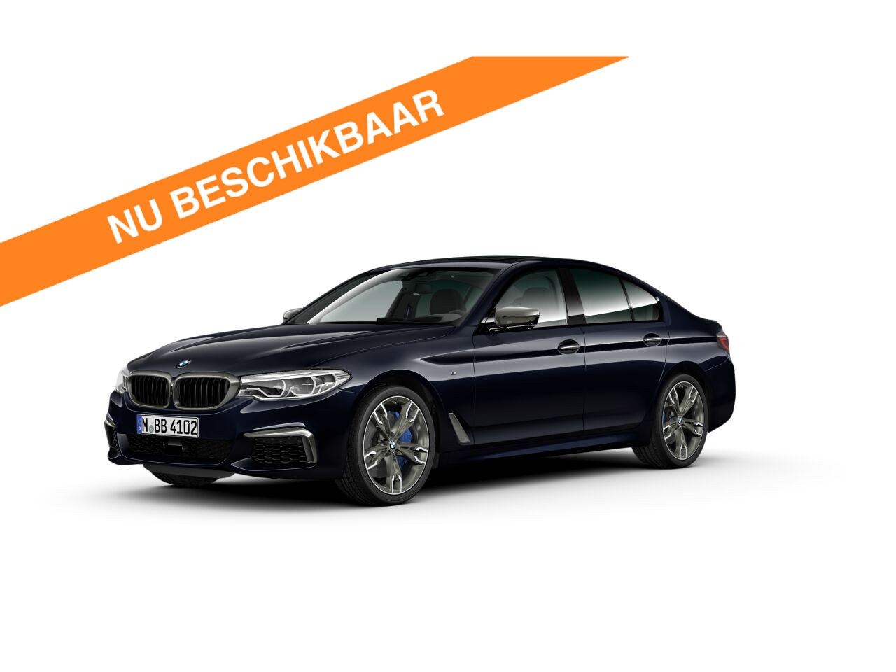BMW 5-serie - M550i xDrive - Onderstel Prof - Head-up - ACC - Trekhaak - Dak - Standkachel - AutoWereld.nl