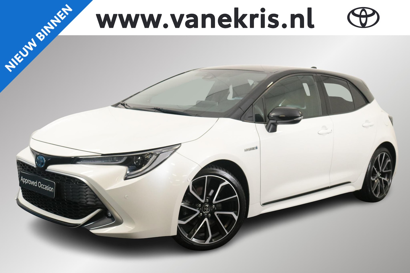 Toyota Corolla - 2.0 Hybrid Executive Limited Bitone , Leder - AutoWereld.nl