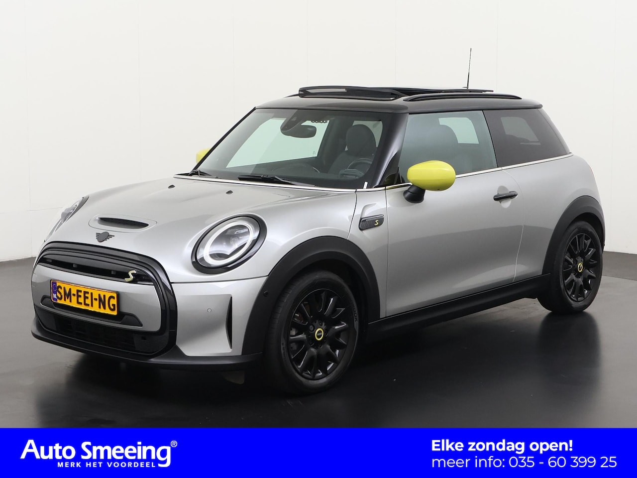 MINI Mini-Electric - MINI 33 kWh | SOH 100% | Schuifdak | Leder | Zondag Open! - AutoWereld.nl