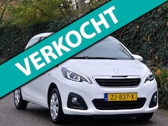 Peugeot 108 - 12mnd GARANTIE Automaat NL NAP Flippers Bluetooth USB AUX Sport Wit Dealeronderhouden APK
