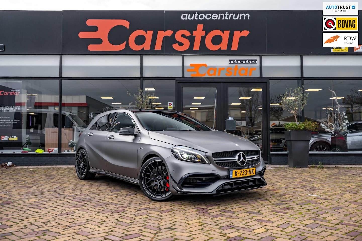 Mercedes-Benz A-klasse - AMG 45 4MATIC|KUIP|PANO|SPOILER - AutoWereld.nl