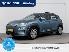 Hyundai Kona Electric - EV Comfort Smart 64 kWh | Warmtepomp | 3-Fasen | SoH 94, 3% | Navigatie | Camera | Adaptiv