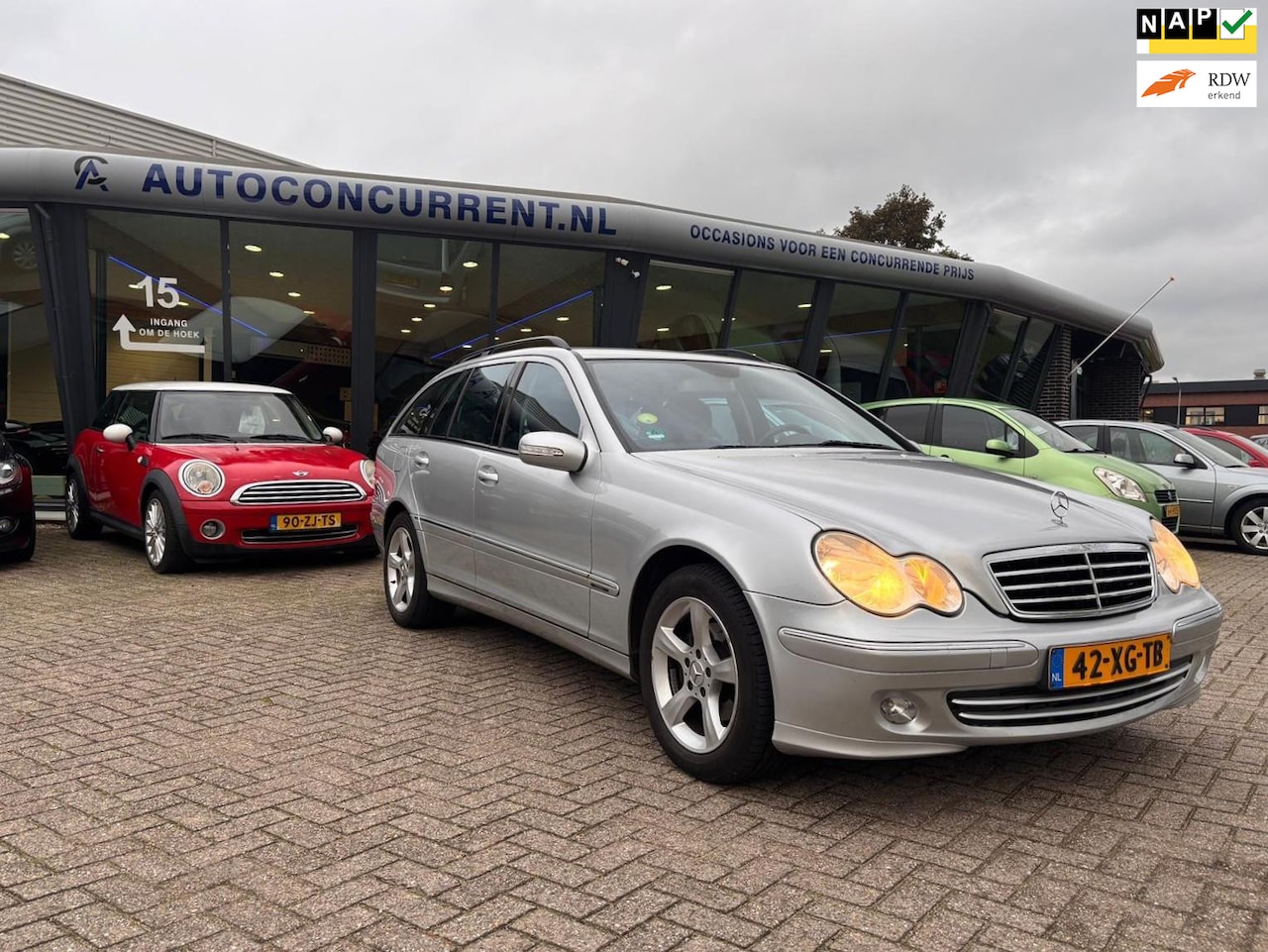 Mercedes-Benz C-klasse Combi - 180 K. Avantgarde 180 K. Avantgarde, Automaat, Rijd als nieuw, Inruil mogelijk. - AutoWereld.nl