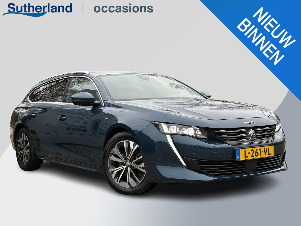 Peugeot 508 SW - 1.6 HYbrid Blue Lease Allure PHEV | Stoelverwarming | Trekhaak | Adaptive cruise control | - AutoWereld.nl