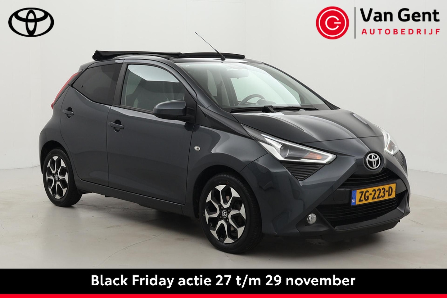 Toyota Aygo - 1.0 VVT-i x-joy | Elektrisch vouwdak | Apple Carplay / Android Auto | Clima | Camera | 15 - AutoWereld.nl
