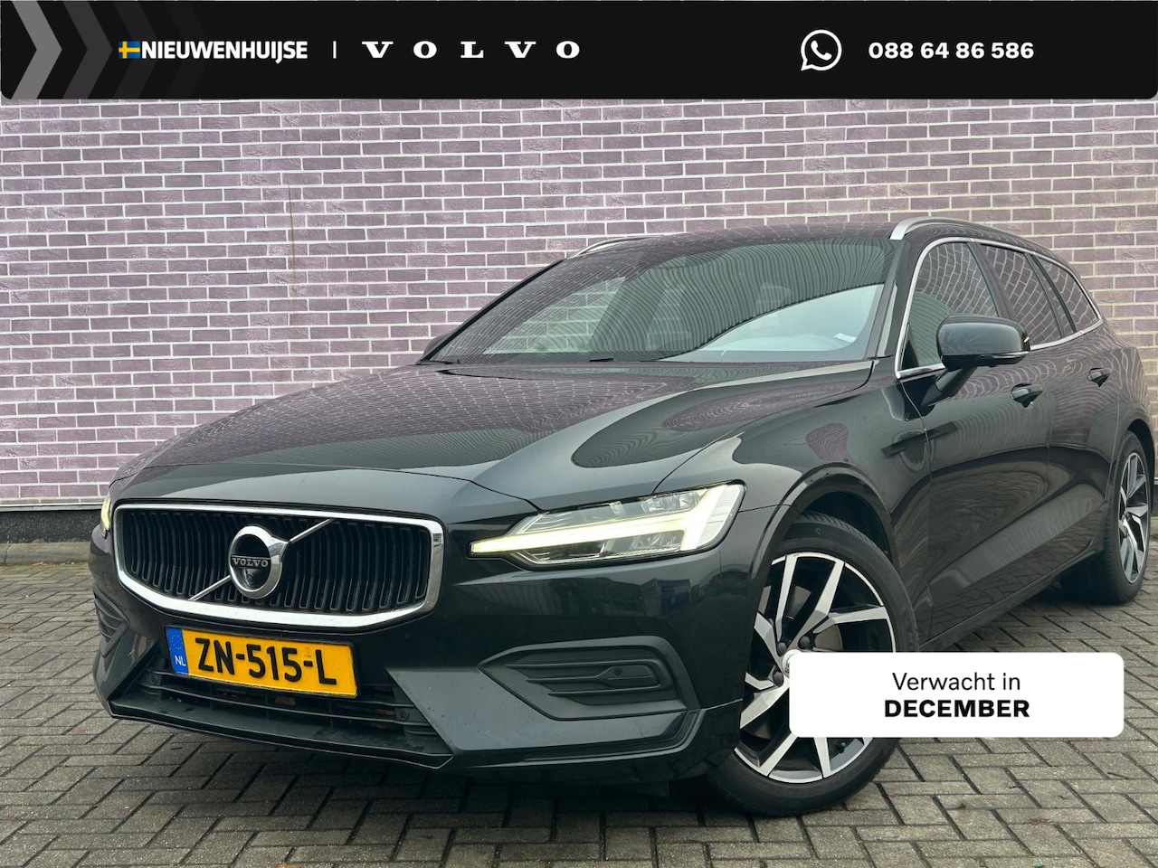 Volvo V60 - 2.0 T5 Momentum Pro | Trekhaak | Lederen bekleding | 360 camera | Adaptive cruise control - AutoWereld.nl