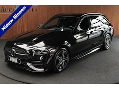 Mercedes-Benz C-klasse Estate - 180 AMG Line Navi Leer Camera Nightpack PTS Ambient Elekt. achterklep PTS LM velgen BTW au