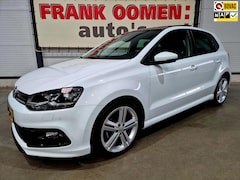Volkswagen Polo - 1.0 TSI 110PK 3x R-Line + NAP|OH historie|2e Eigenaar|Panorama|Navi|Cruise|Climate|Stoelve