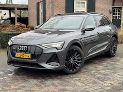 Audi e-tron - 55 quattro S-line 95 kWh|PANO|LEER|BLACK|