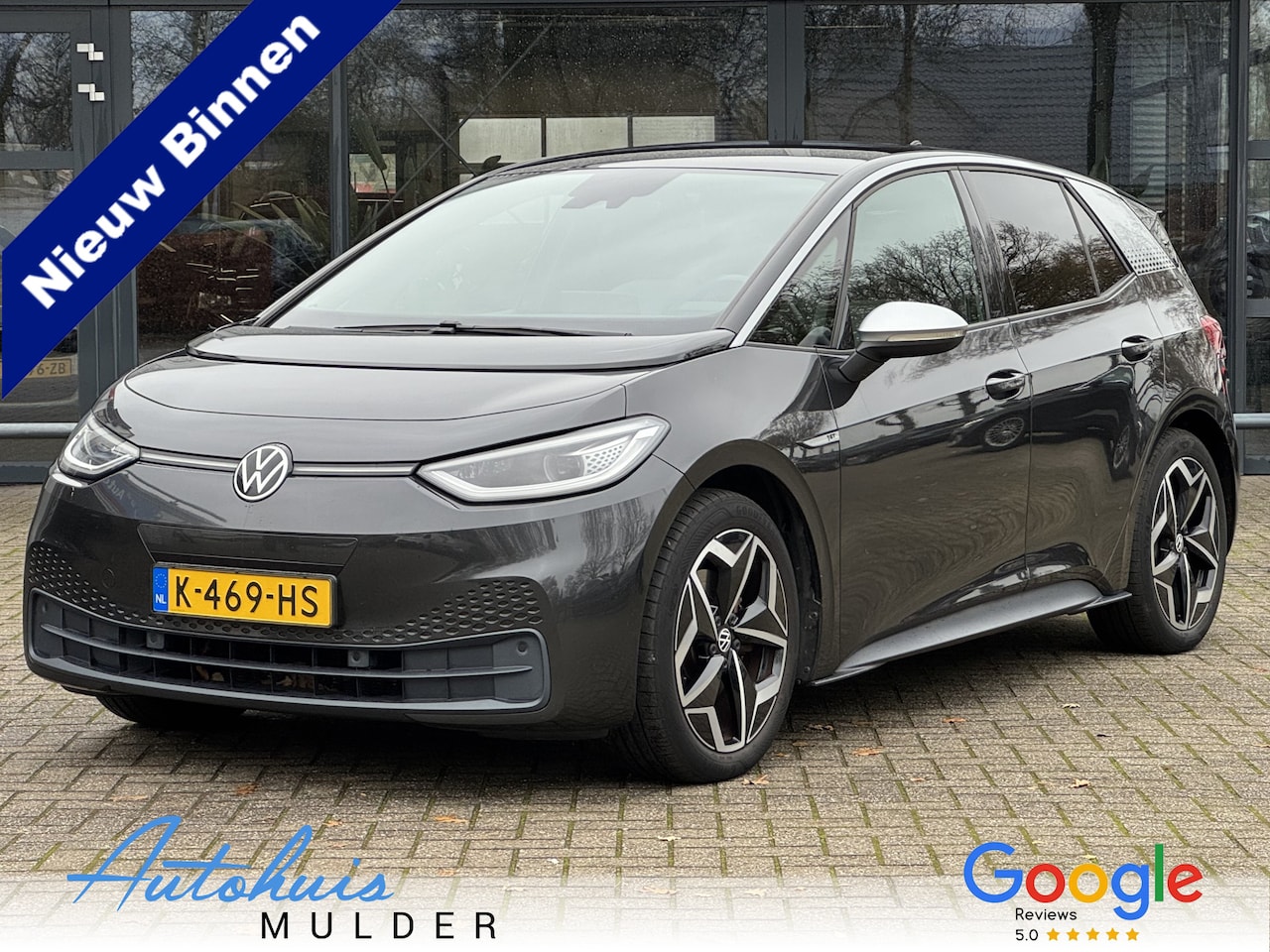Volkswagen ID.3 - First Plus 58 kWh LED/Clima/Cruise/Navi/Camera/LM-Velgen - AutoWereld.nl