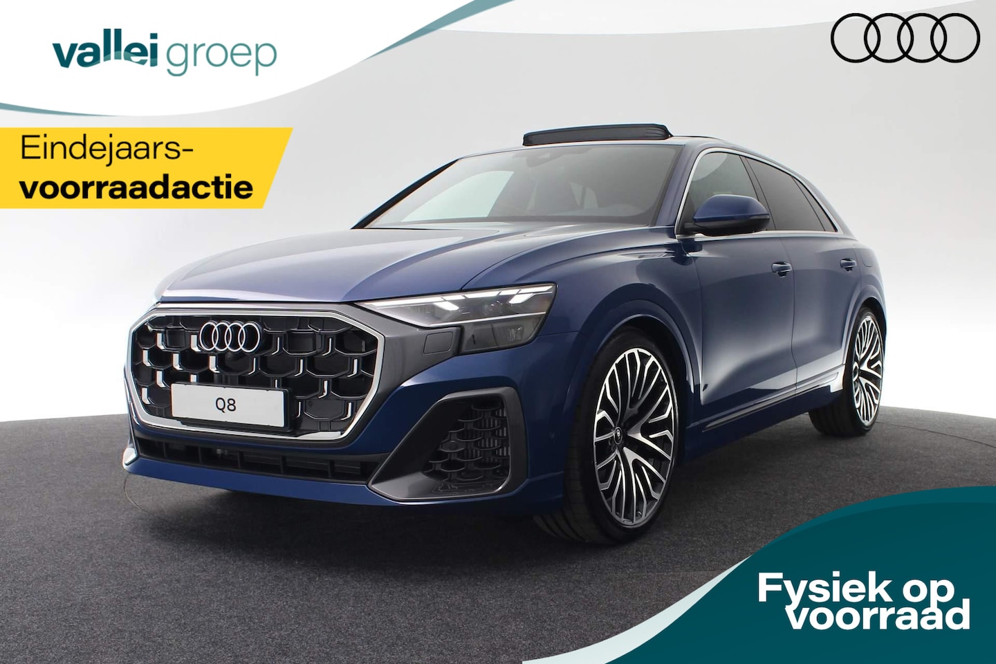 Audi Q8 e-tron - Pro Line S 55 TFSI e 290 kW / 394 PK SUV 8 versn. | Bang & Olufsen Premium | 23 inch | Pan - AutoWereld.nl